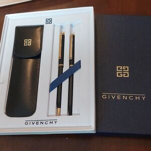 Vintage GIVENCHY Stylus Pen and Pencil Set Comes in Box